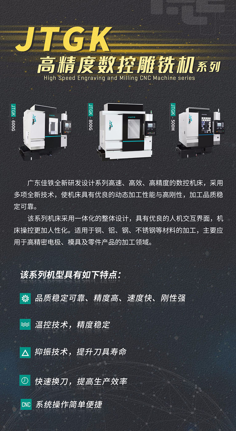 9001cc金沙以诚为本高精度数控雕铣机